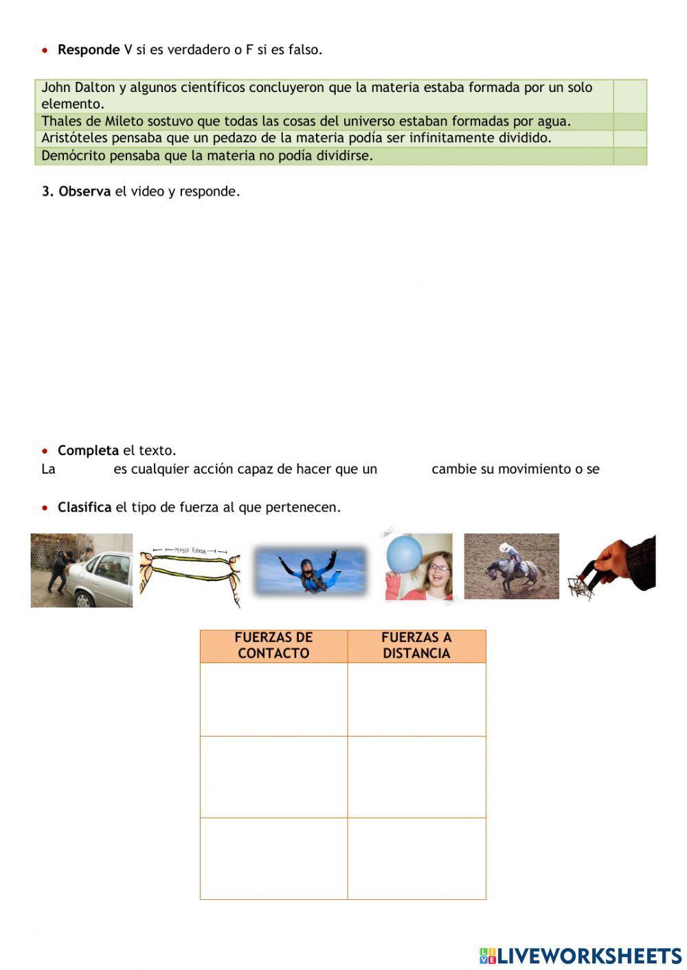 Taller integrado válido como prueba para la materia de c naturales