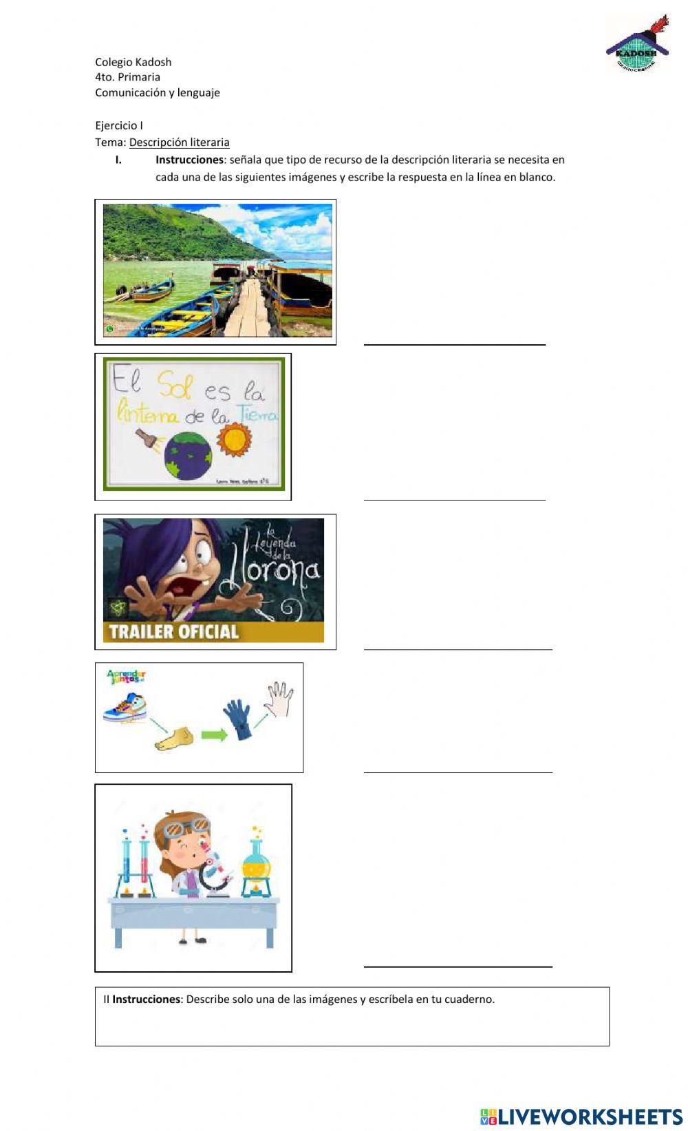 Descripción literaria