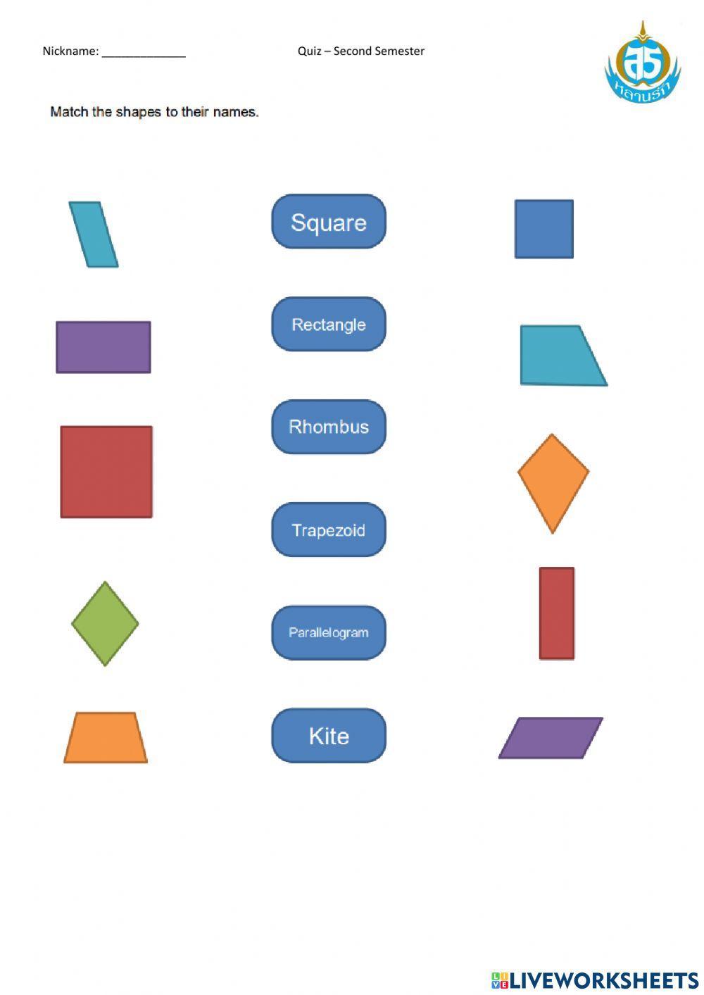 Area and perimeter of quadrilaterals Area and perimeter of quadrilaterals