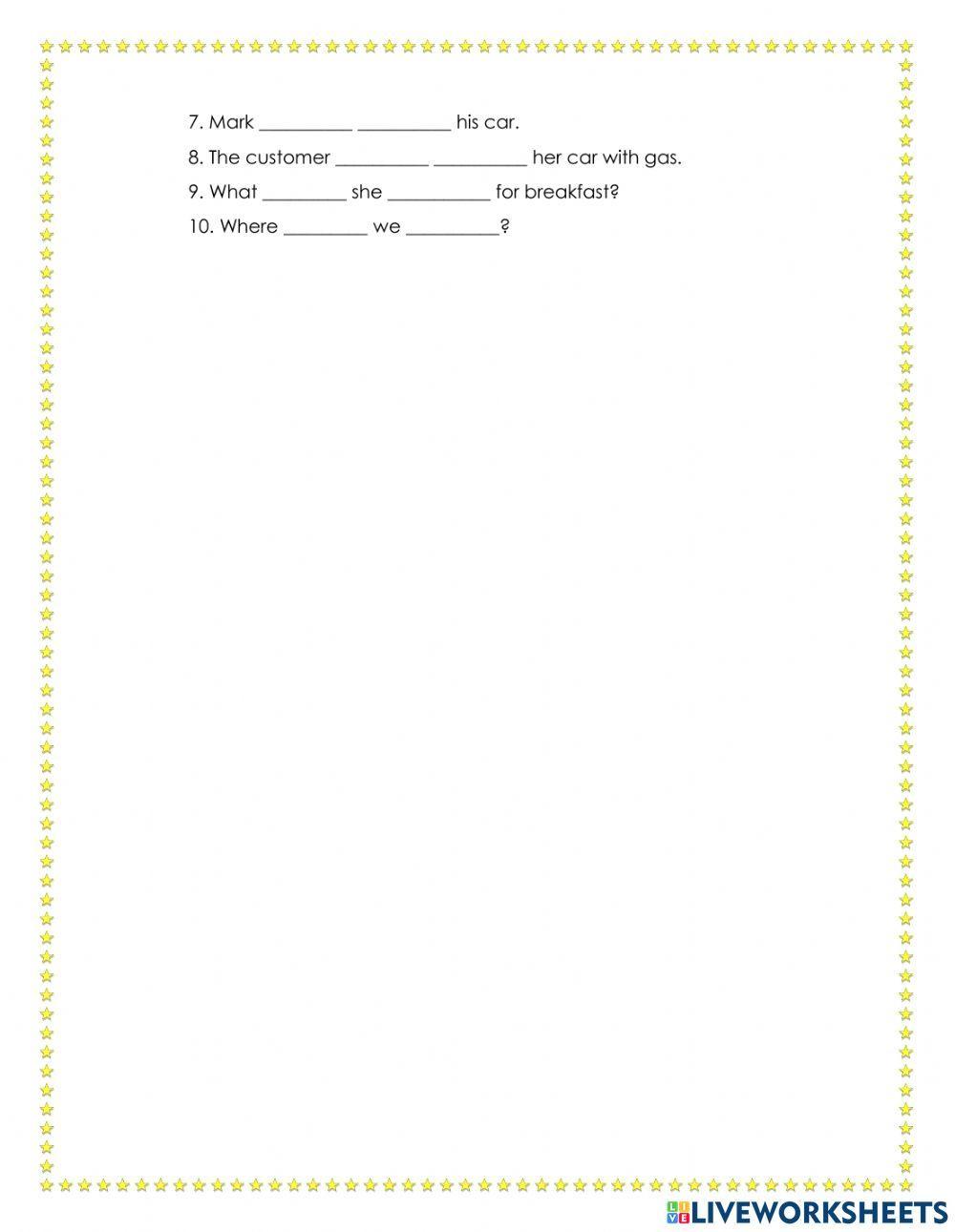 Diagnostico Ingles 6to