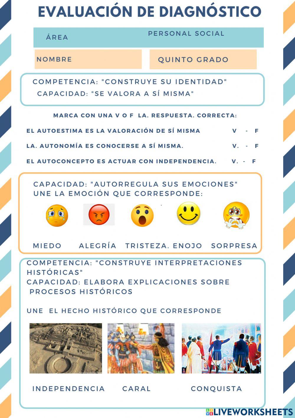 EVALUACIÓN DE ENTRADA DE PERSONAL SOCIAL