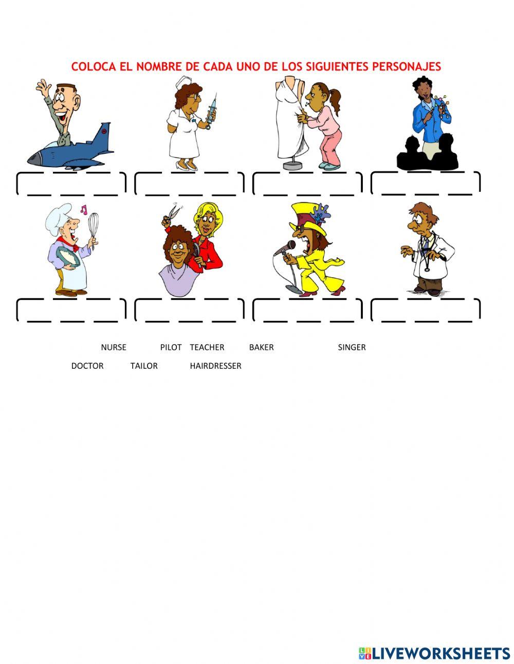 Jobs and professions