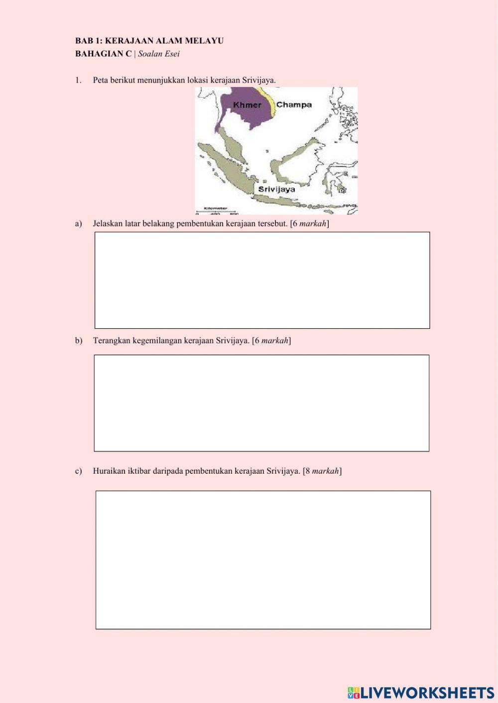 Bab 1: kerajaan alam melayu