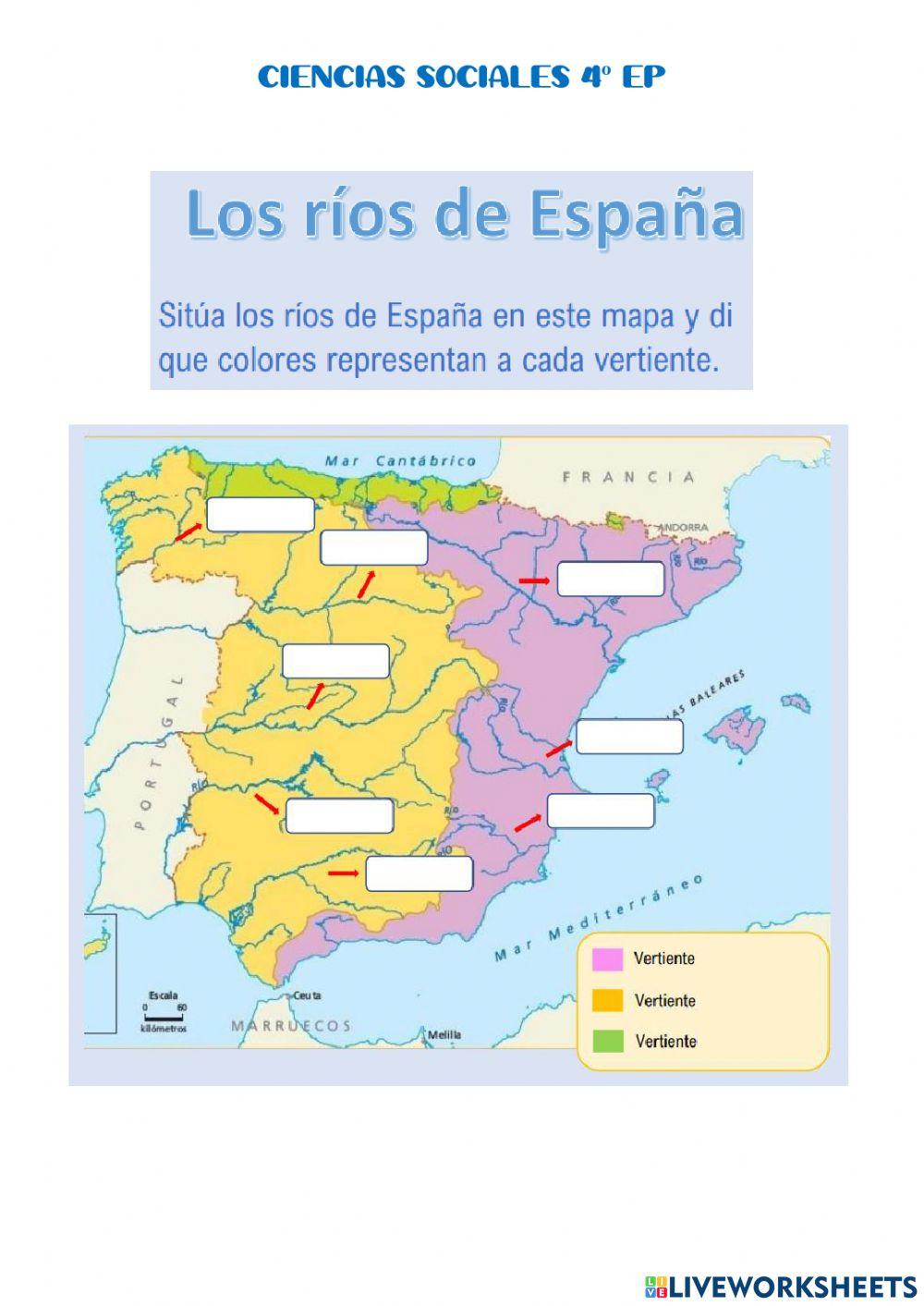 Ríos de España 4ºEP