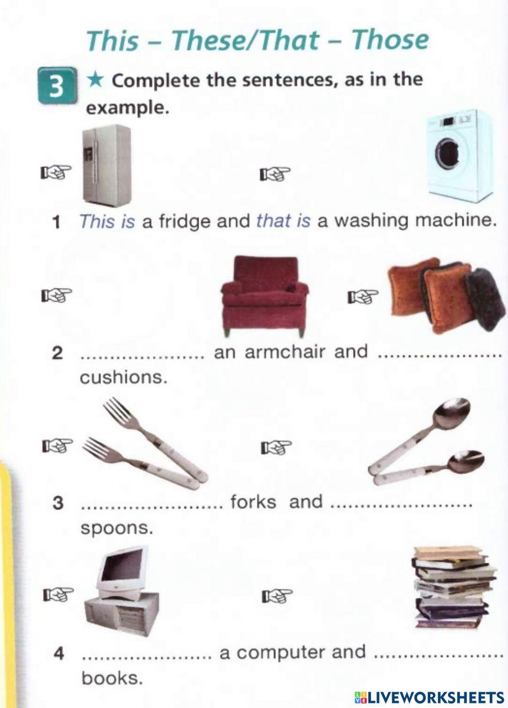 Demonstrative pronouns