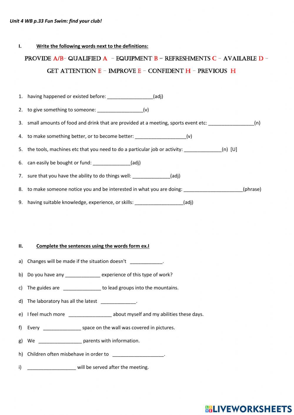 Fun Swim: find your club!