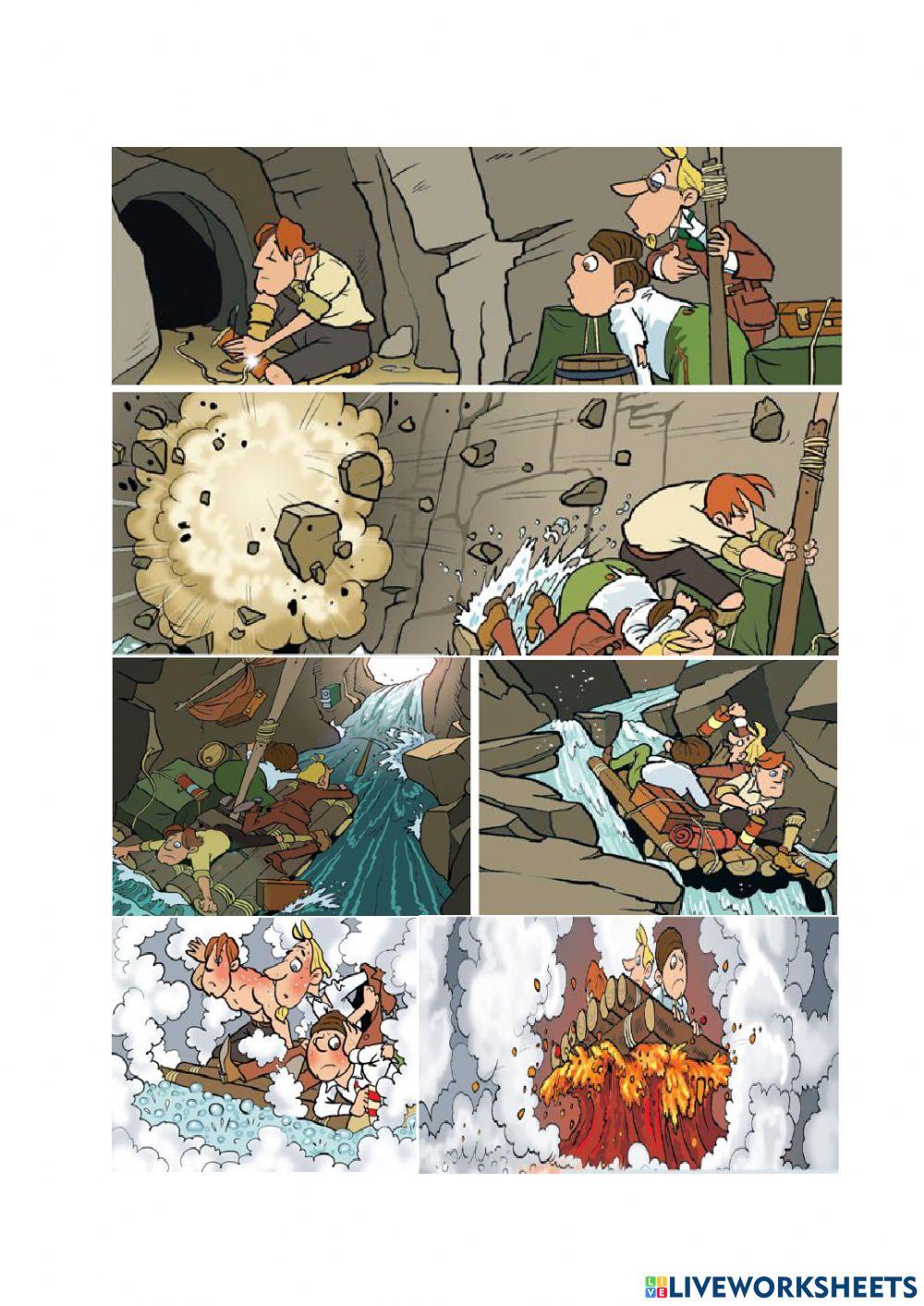 Journey to the Centre of the Earth - Writing Task