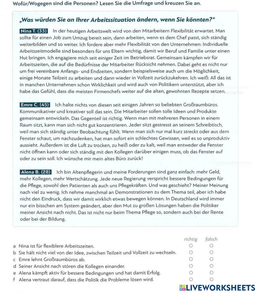 Test zu Lektion 13 - 5