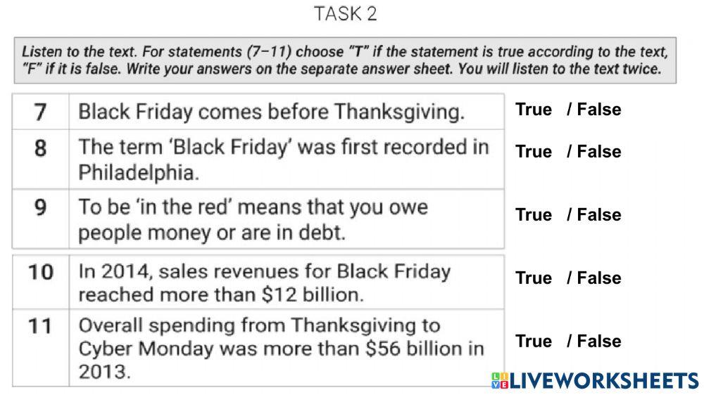 Listening Test 2 Task 2 (Драб)