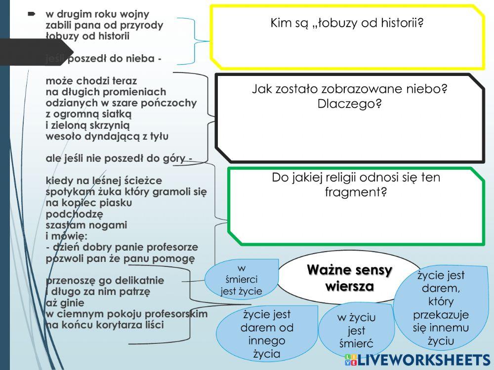 Zbigniew Herbert Pan od przyrody