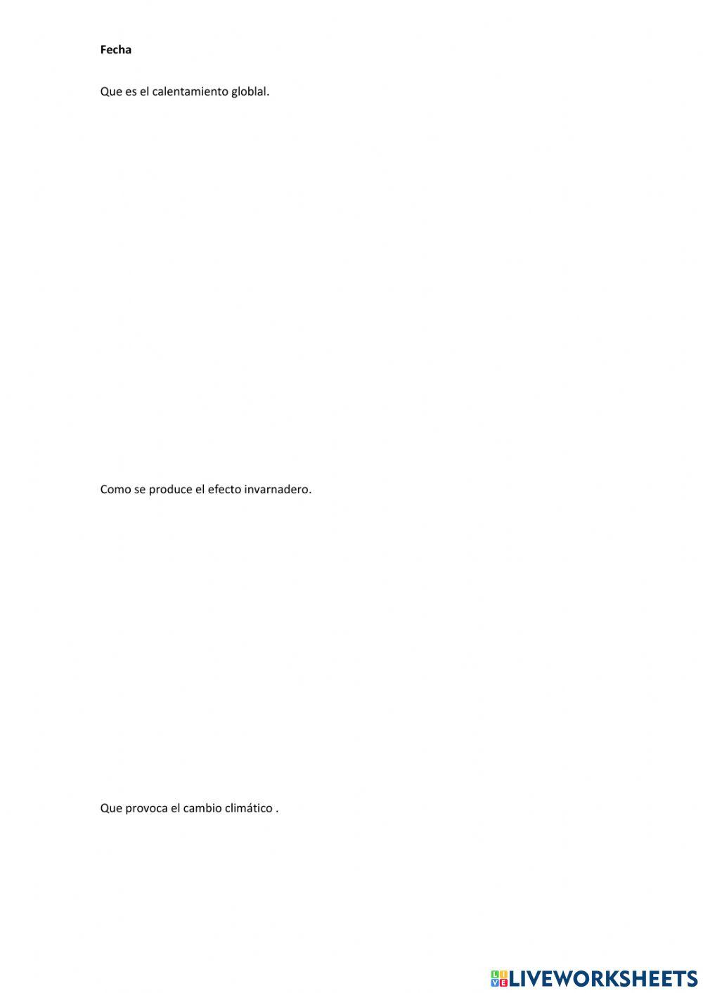 Calentamiento global