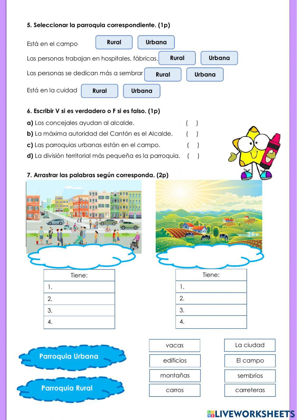 Evaluación QUIMESTRAL de Estudios Sociales
