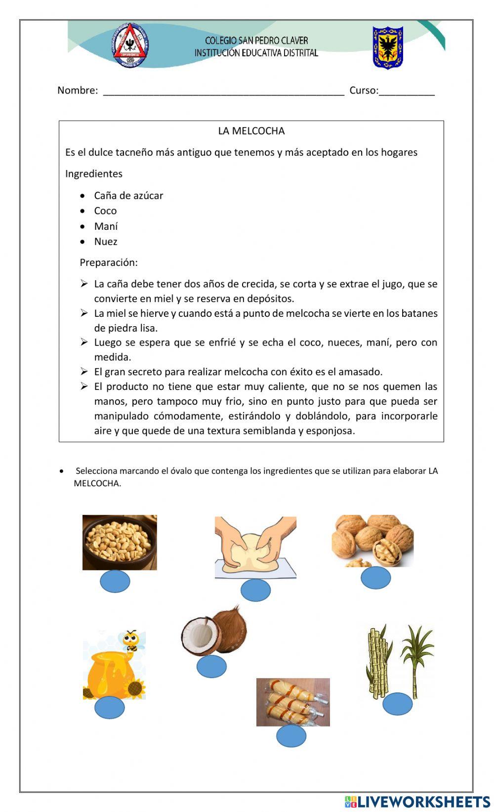 Lectura -LA MELCOCHA-