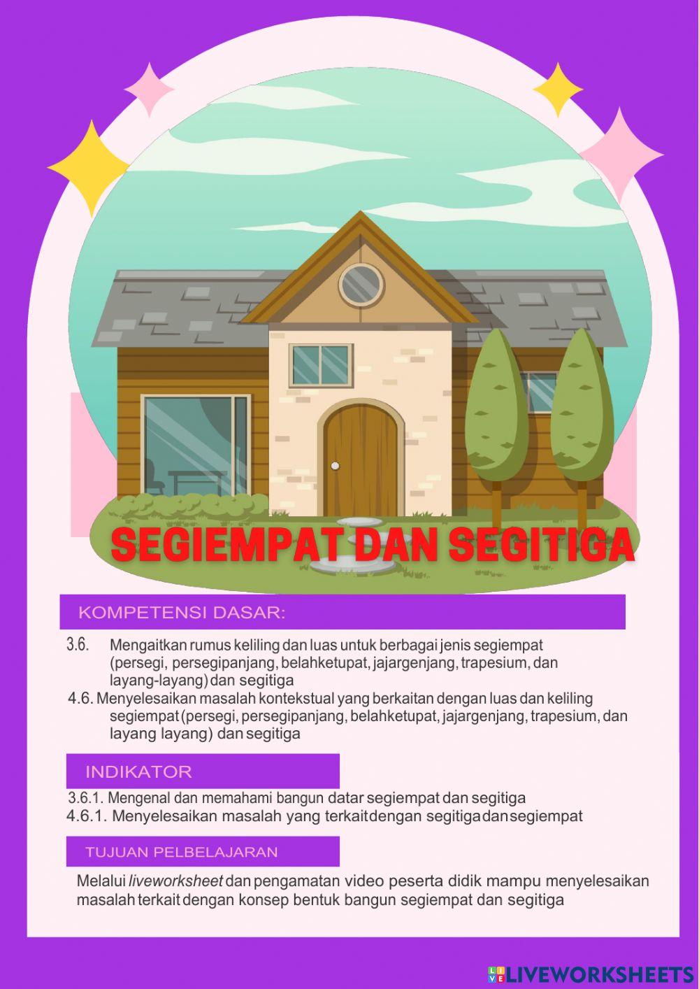 Segiempat dan Segitiga