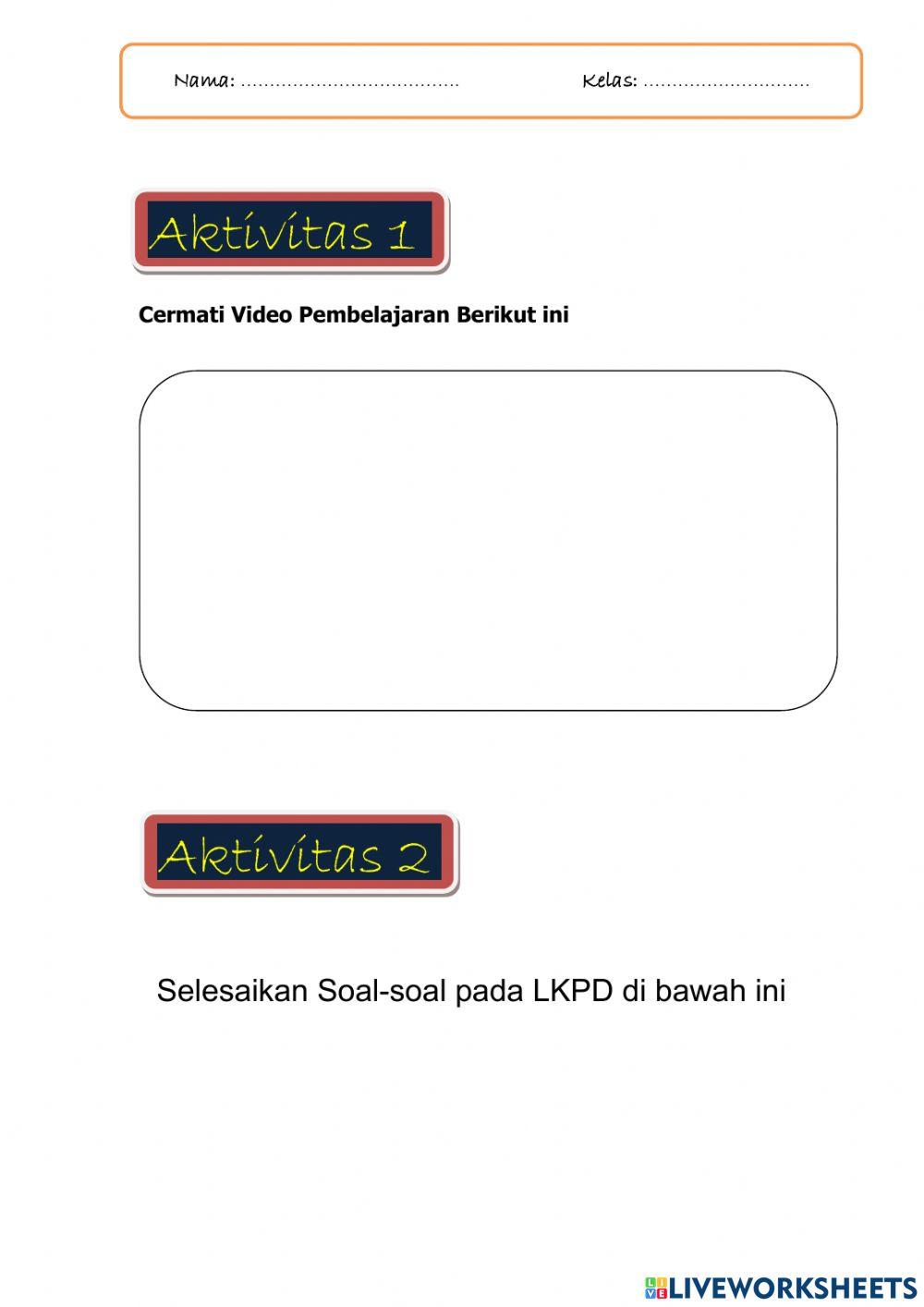 Segiempat dan Segitiga