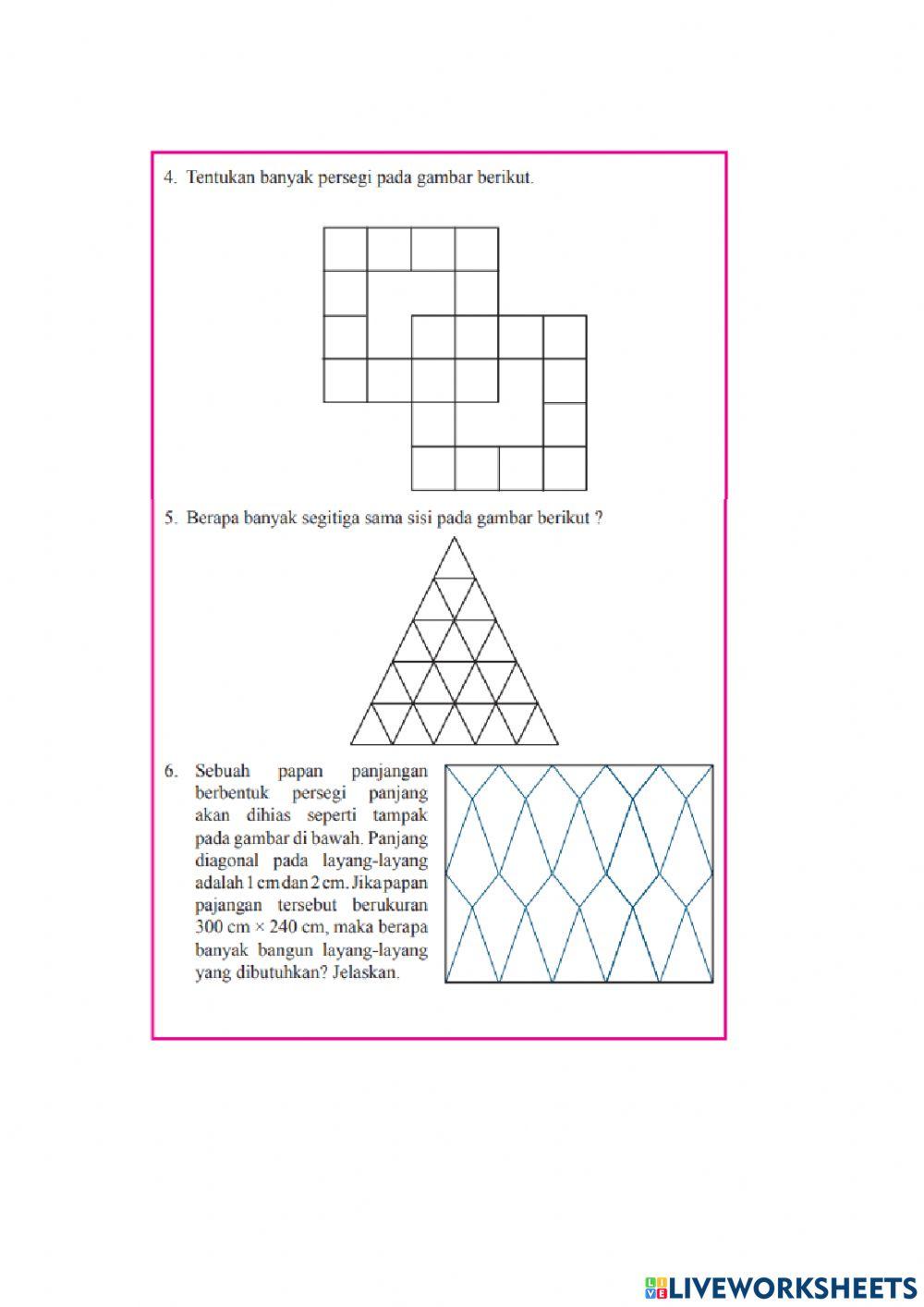 Segiempat dan Segitiga