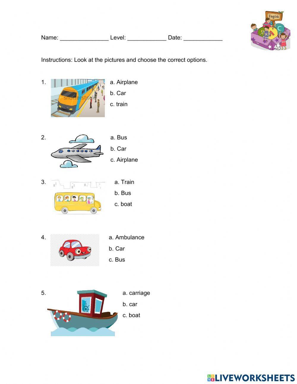 Means of transportation