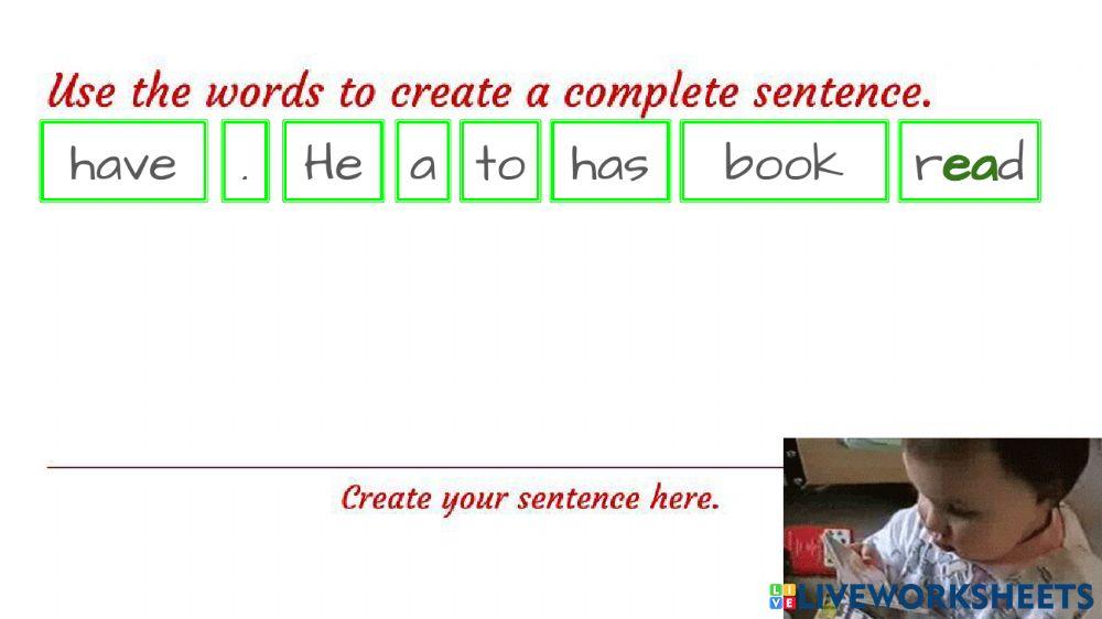 Subject Verb Agreement- Has