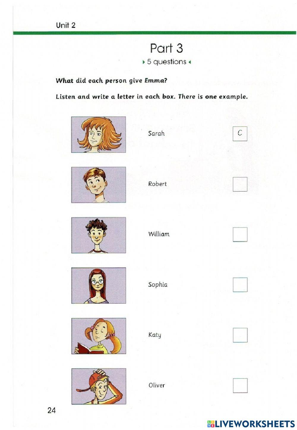 SKILL BUILDER - TEST 2