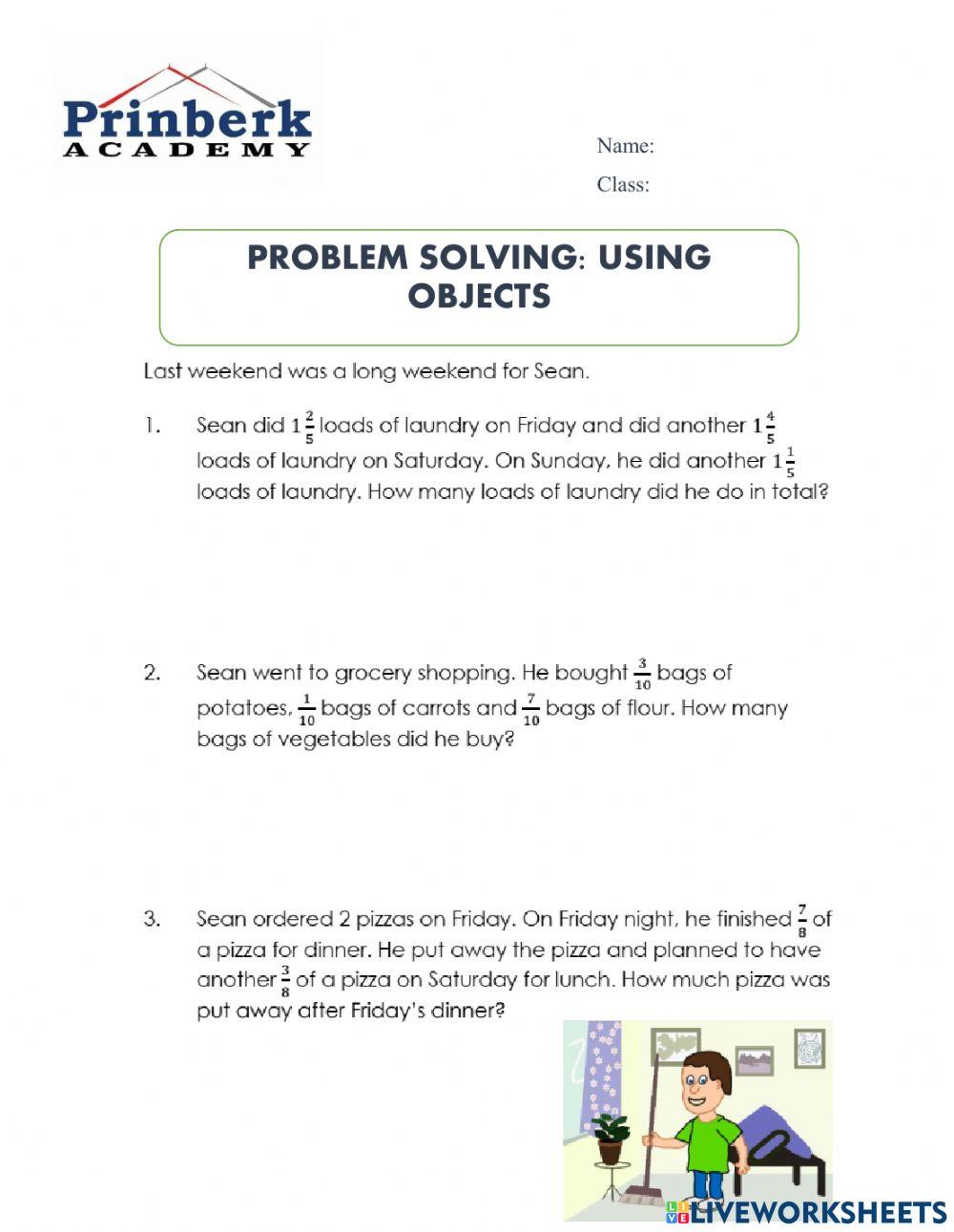 Problem Solving: Using Objects
