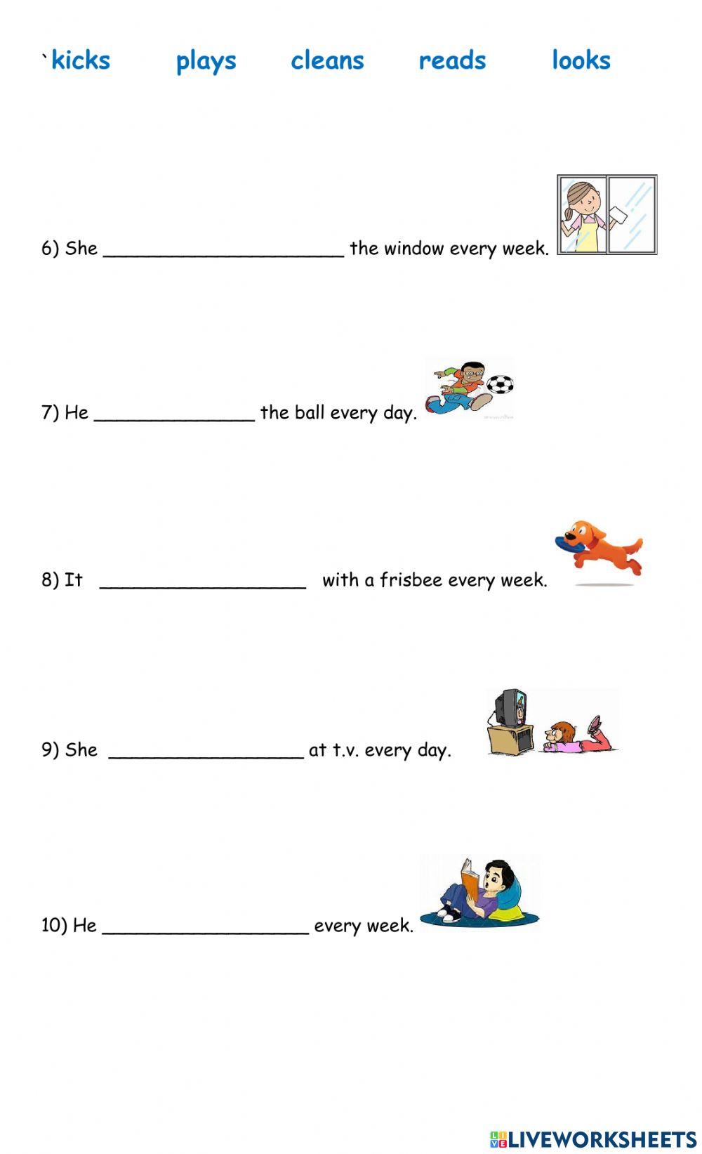 Word Study habitual tense 3