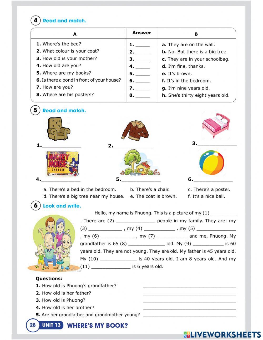 Grade 3-End of unit 13