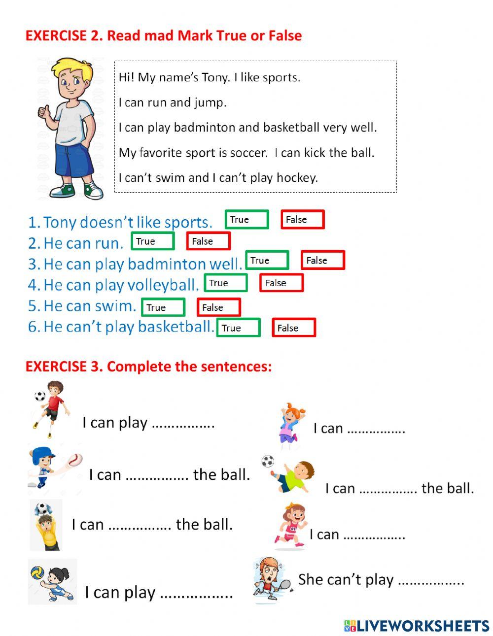 Sports and leisure 2