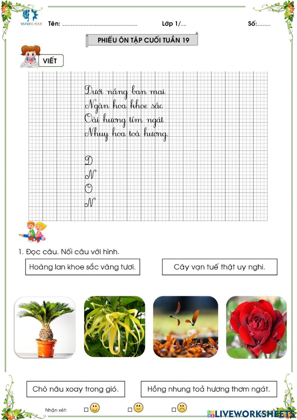 Bài tập cuối tuần 19