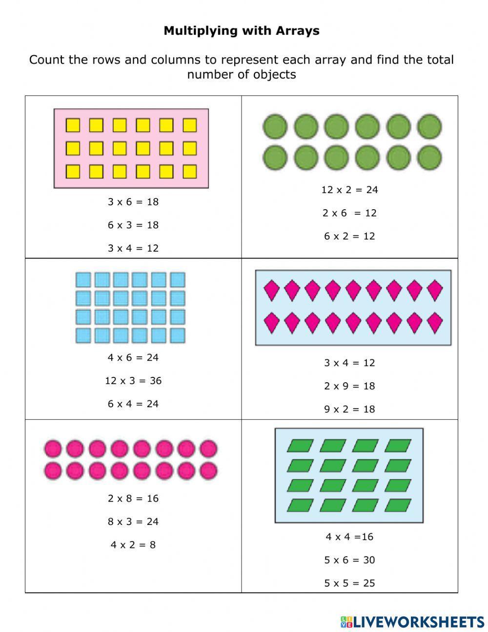 Multiplying with arrays