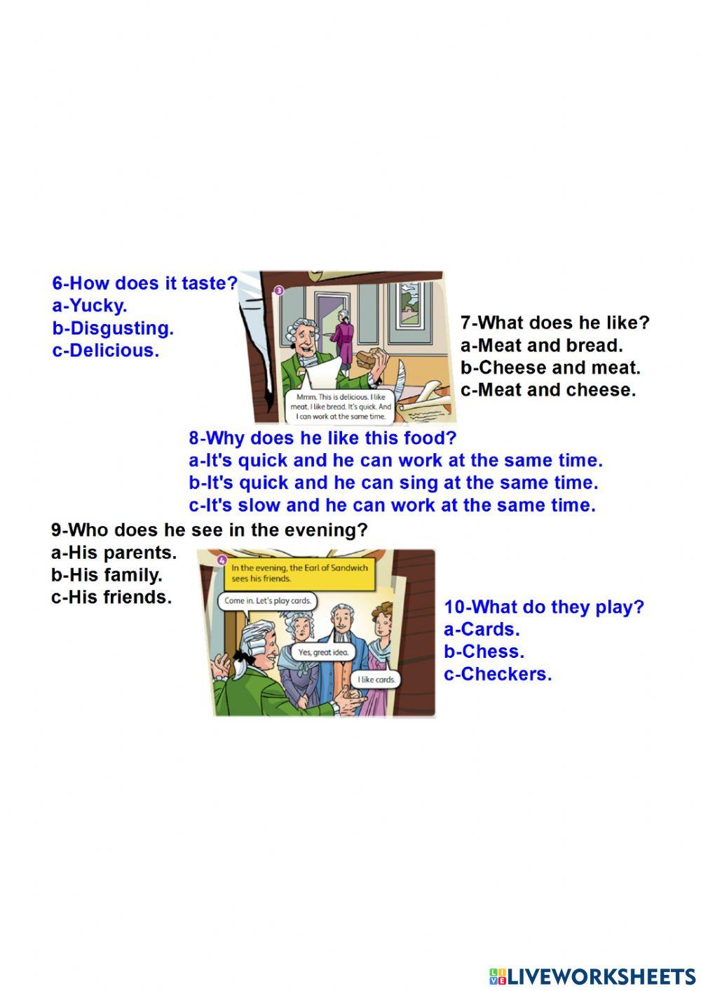 The Earl of Sandwich