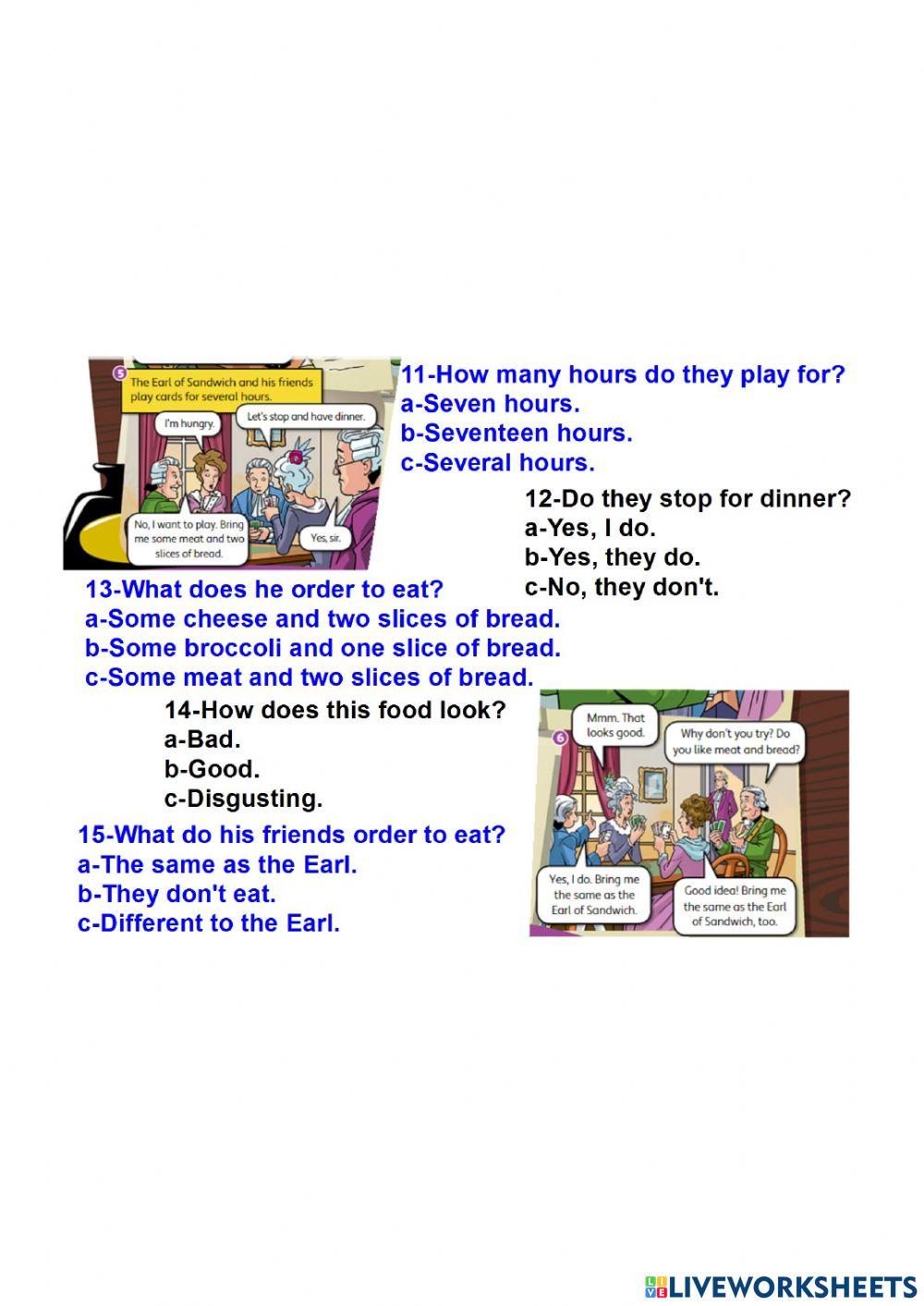 The Earl of Sandwich