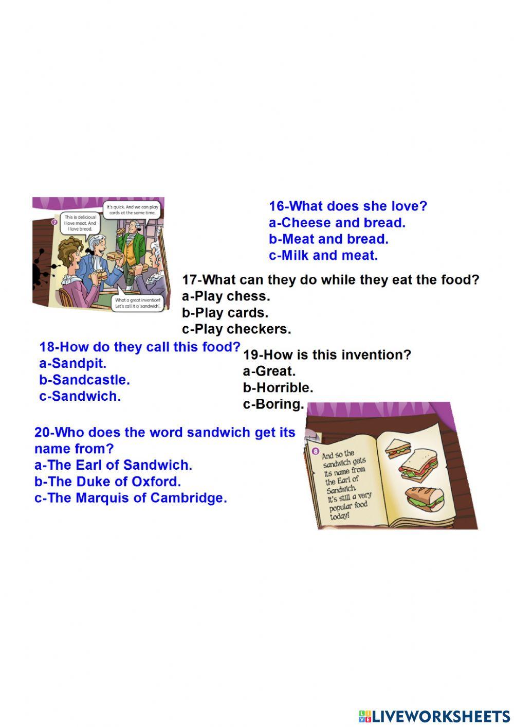 The Earl of Sandwich