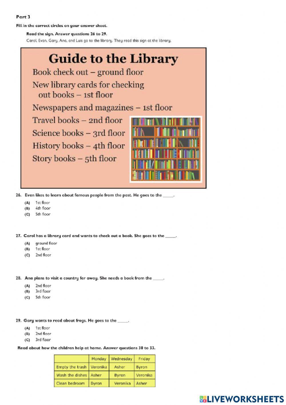 Teacher Jennifer TPS1 sample test