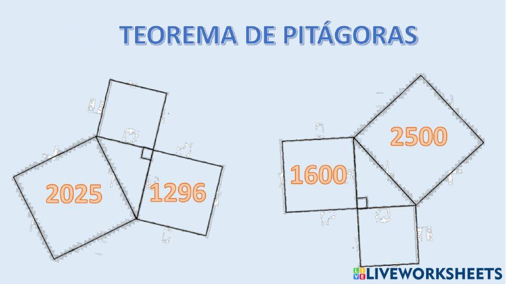 Teorema de pitágoras