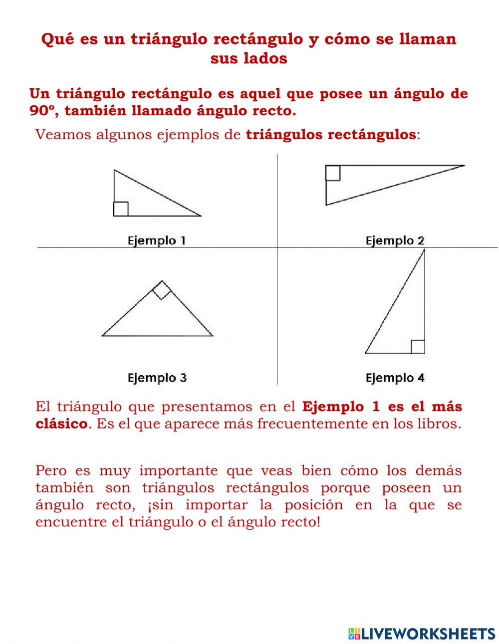 Teorema de pitágoras