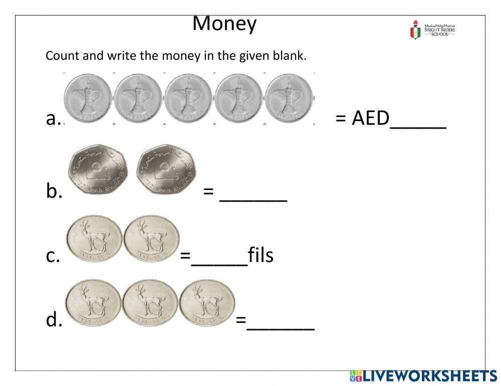 uae-currency-online-exercise-for-live-worksheets