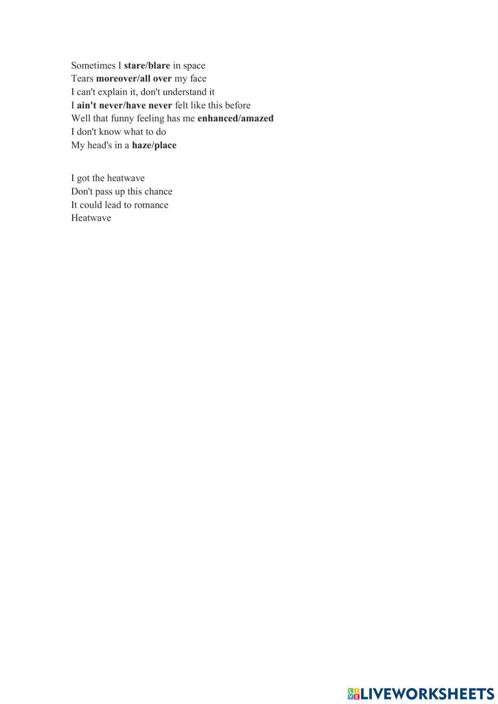 Heatwave by Phil Collins