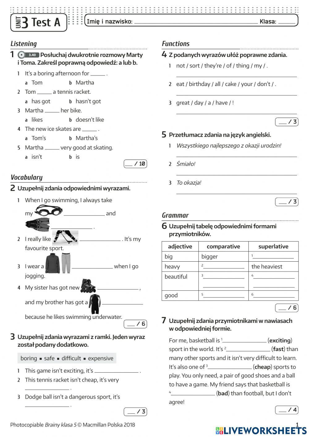 3545579 brainy 5 unit 3 test anawolkowicz