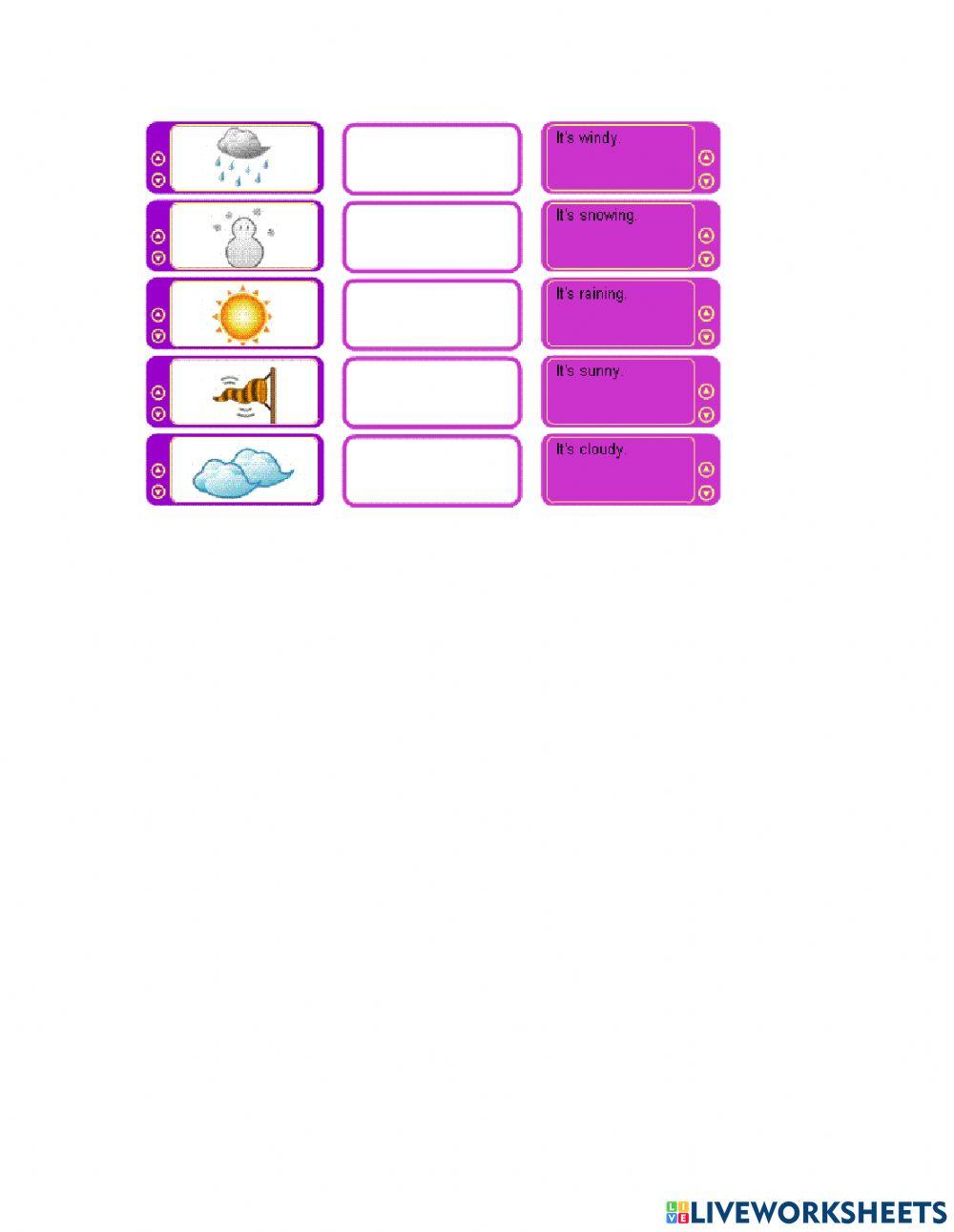 Excercise the weather