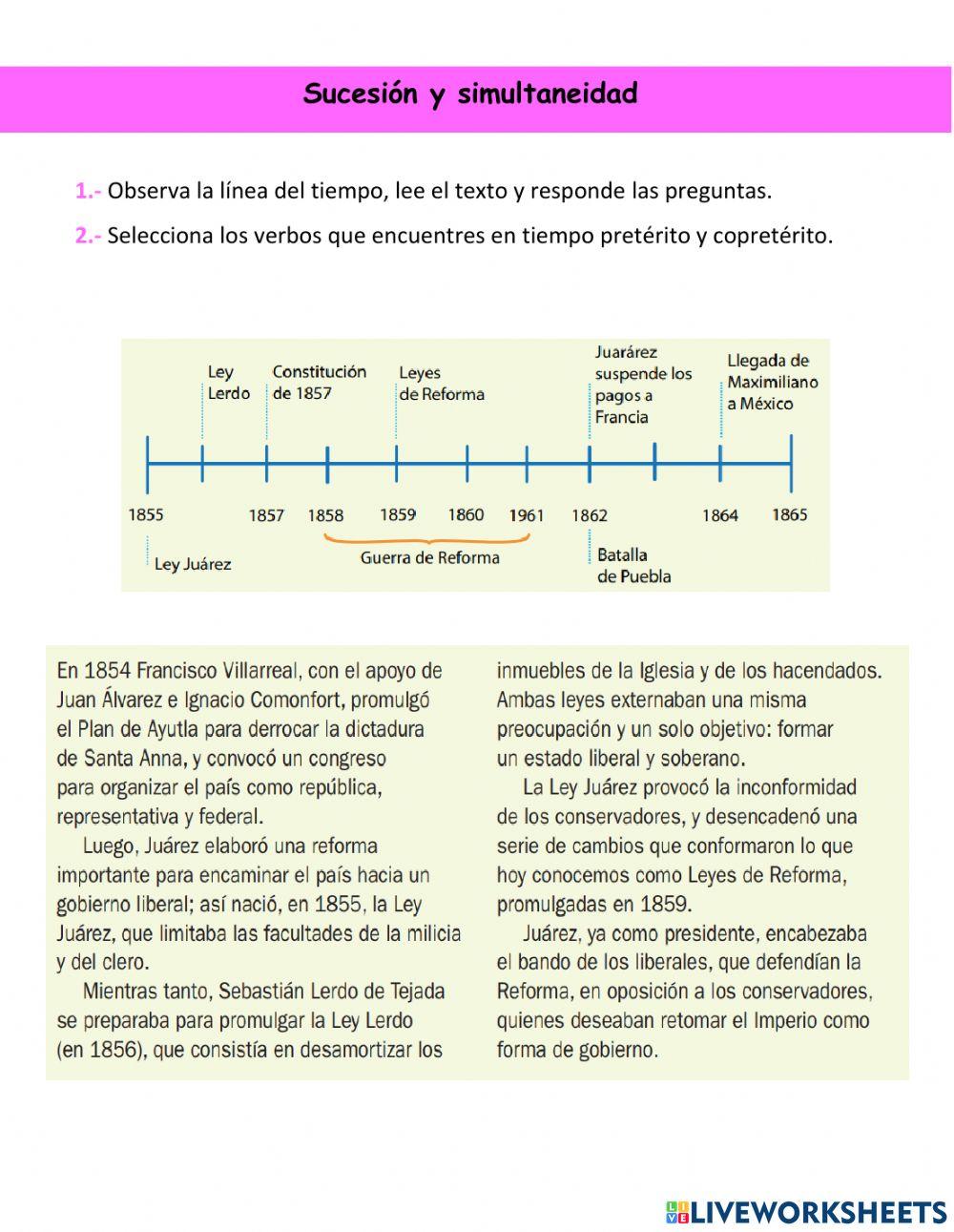 Sucesión y simultaneidad