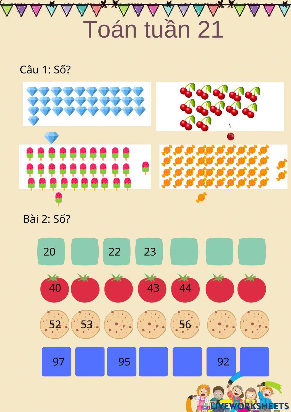 Toán tuần 21 cánh diều