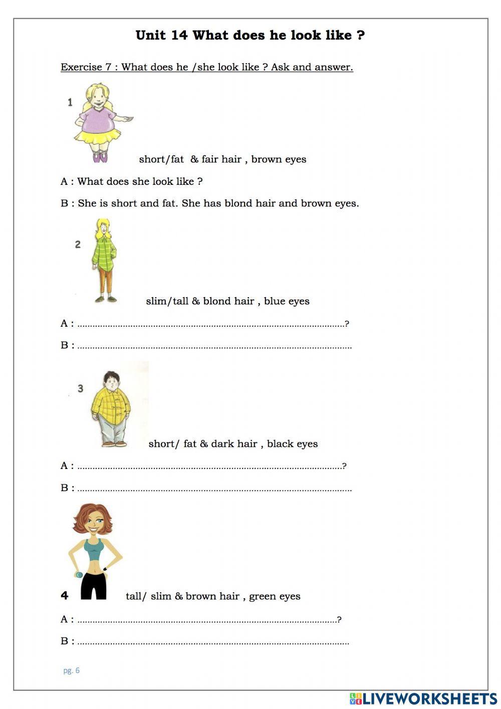 What does she look like