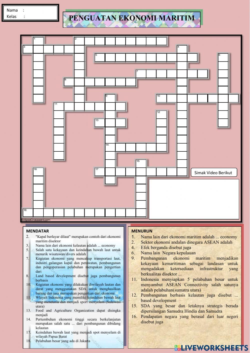 Penguatan Ekonomi Maritim