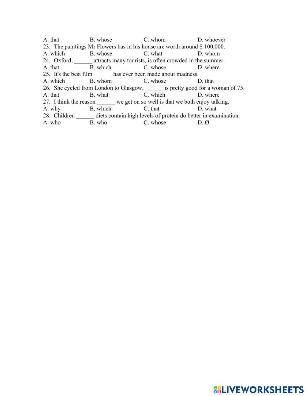 Unit 9 - Postal Services