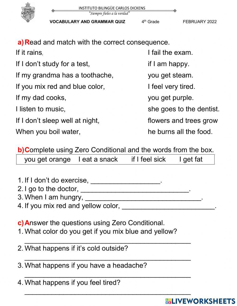 57 - Grammar Quiz 11-2