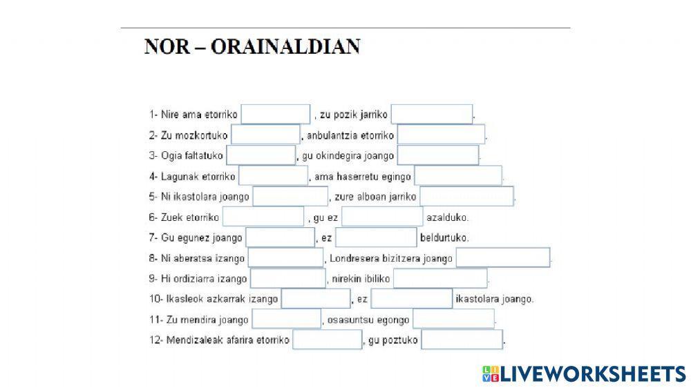 Baldintza hipotetikoa