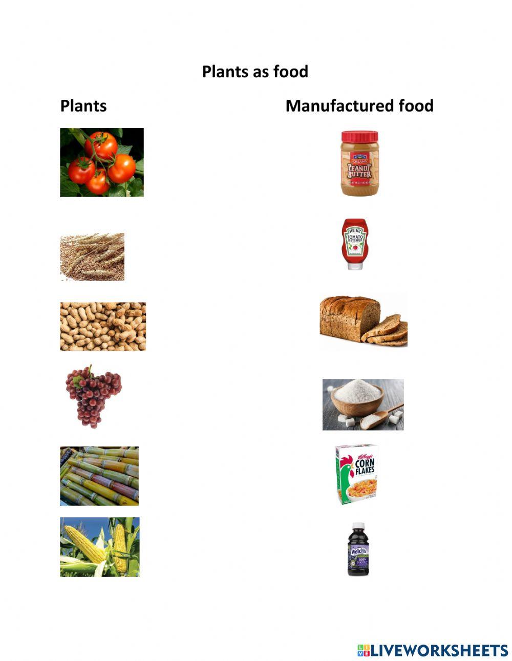 Manufactured foods