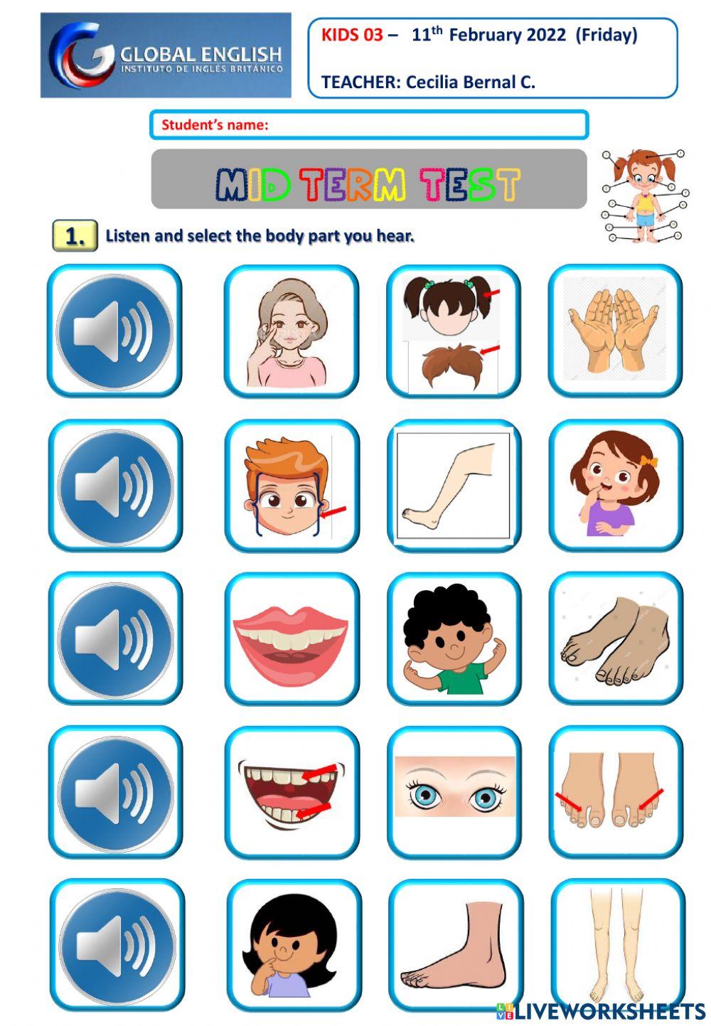 KIDS 03 - MID TERM EXAM