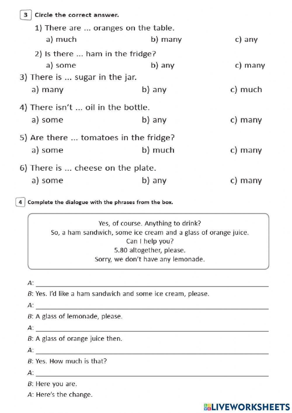 Test (Time for home ) 5 клас Карпюк