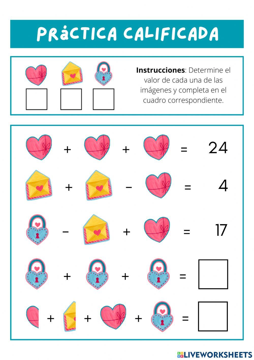 Ejercicios de matemática